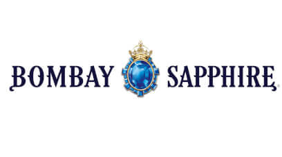 Bombay Sapphire Gin Marke Abbildung