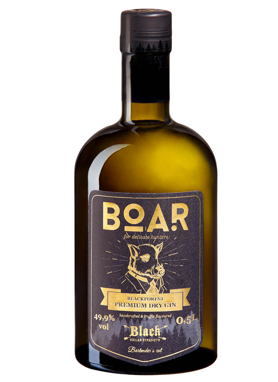 Boar Gin Black Edition kaufen 0,5 Liter