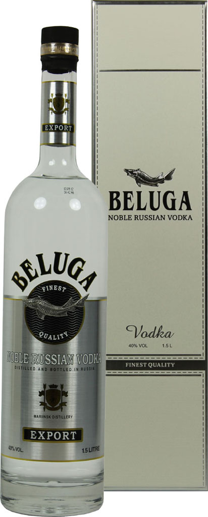 Beluga Noble Russian Vodka 1,5L (40% Vol.) - Beluga - Vodka