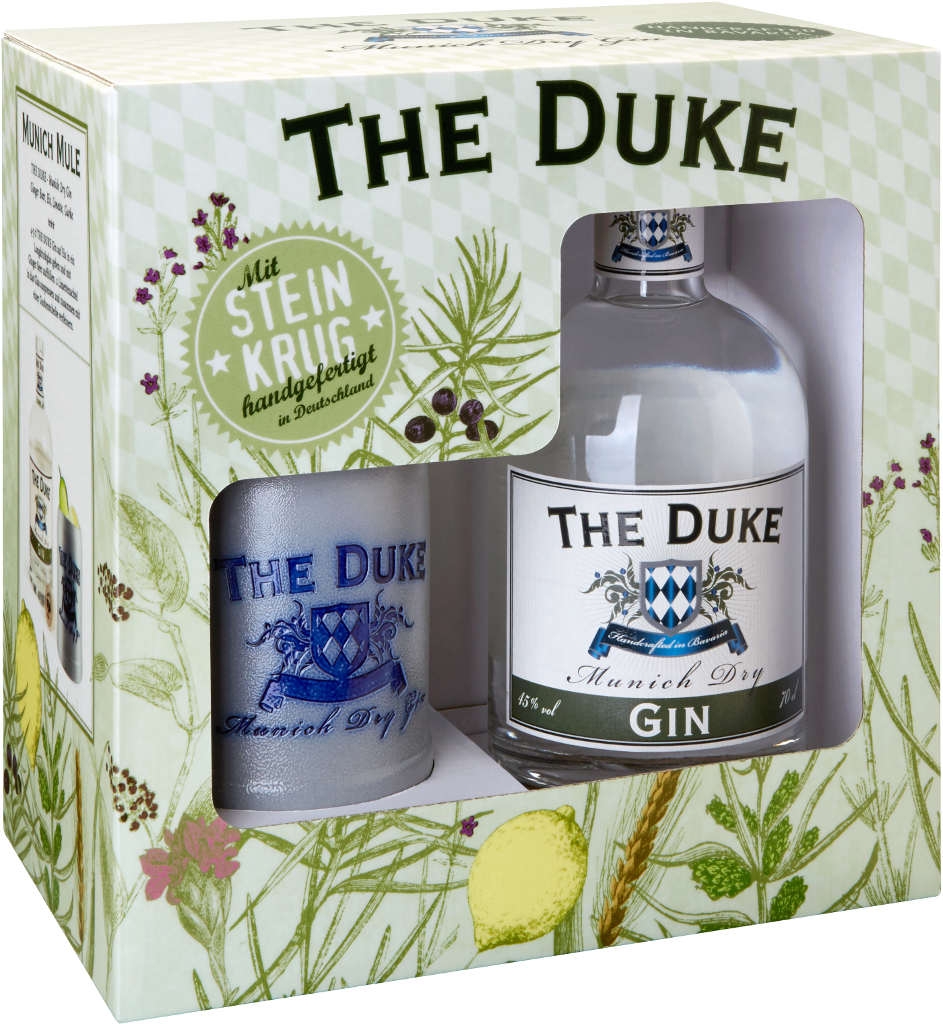 The Duke Munich Dry Steinkrug 0,7 Gin mit Liter