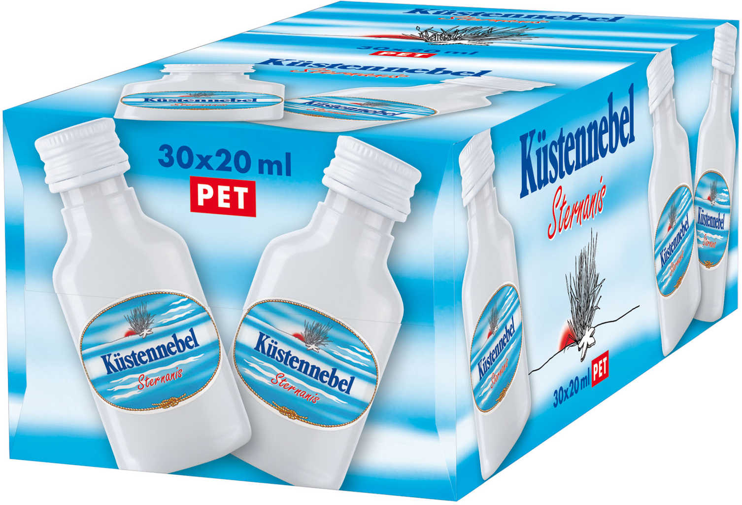 Küstennebel Anisschnaps PET Pack 30er kaufen jetzt bei online Mini