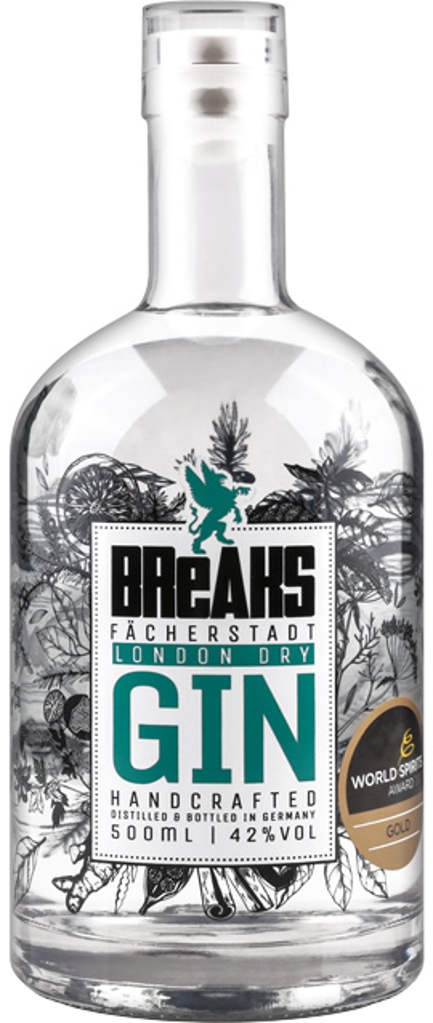 Breaks Dry Gin kaufen 0,5l